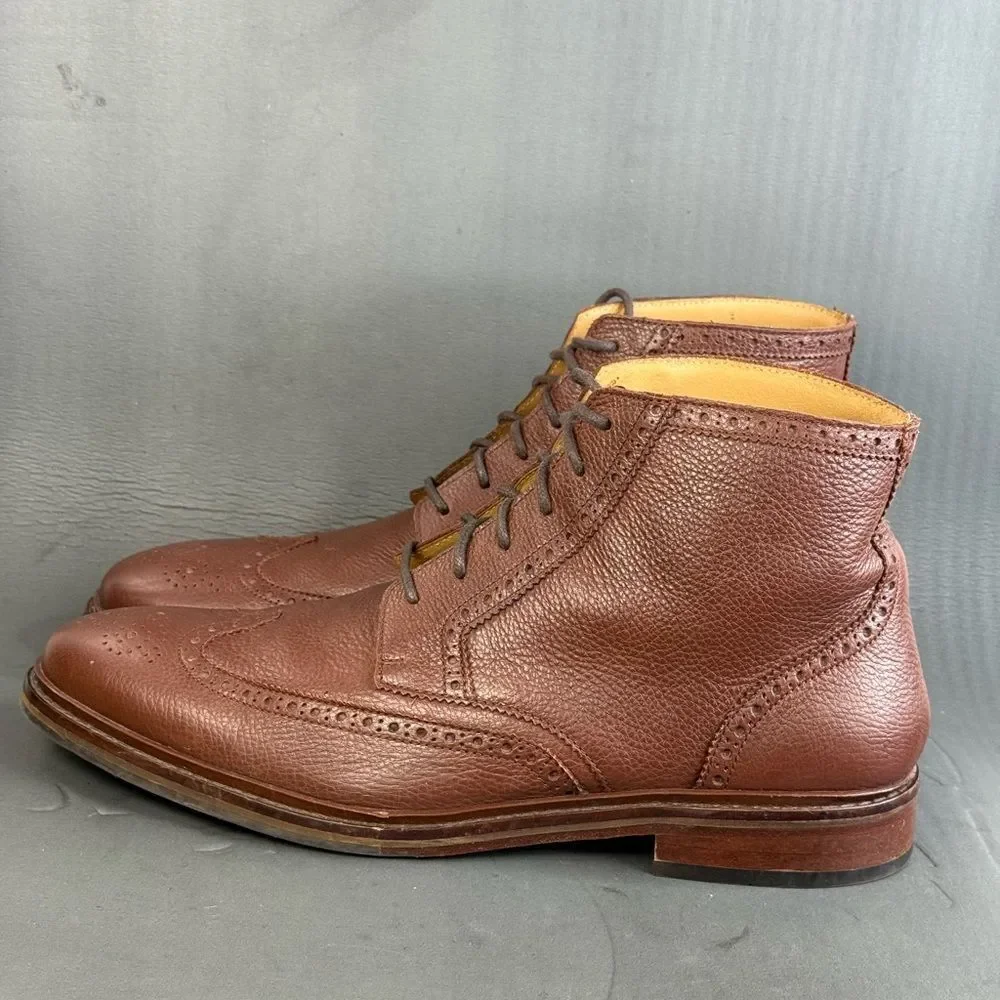 Cole Haan Williams Welt II chukka boot brown leather mens size 11.5